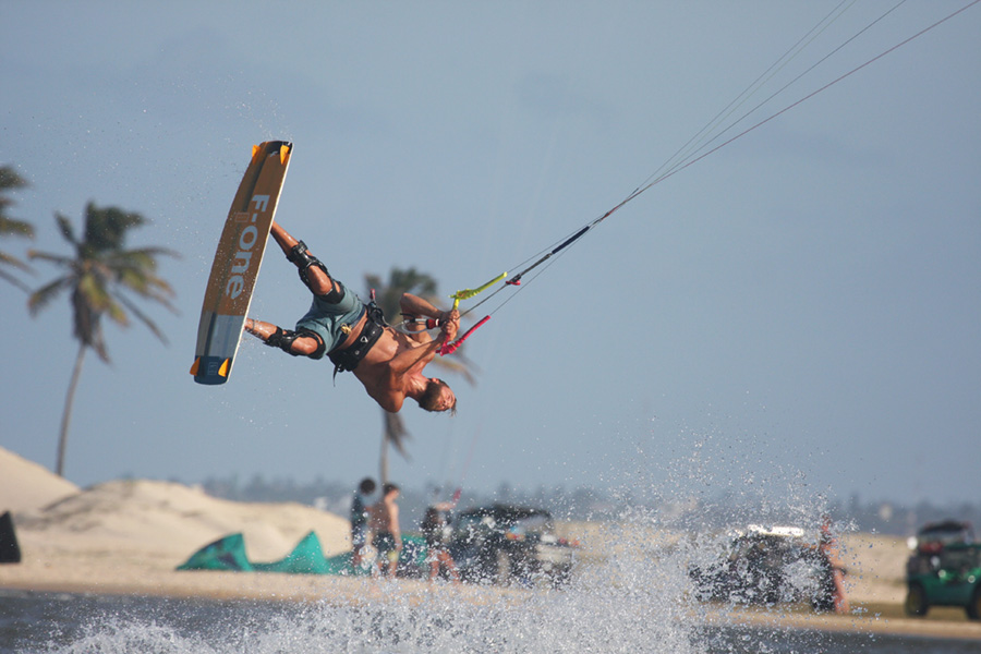 Kitesurfing in Brazil